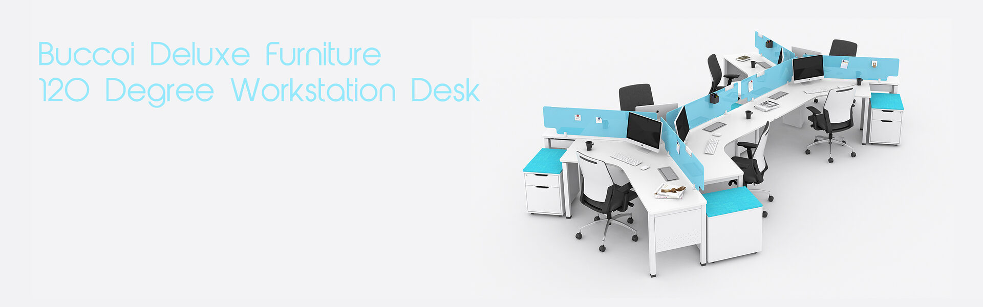 120 Degree Workstation Desk